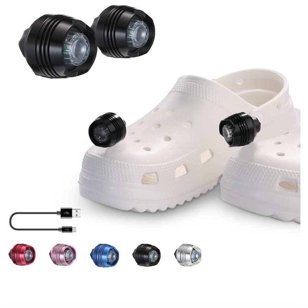 NWT rechargeable croc headlights